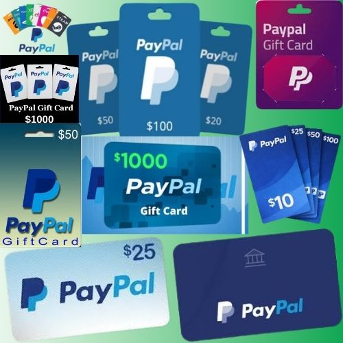 Digital PayPal Gift Card for Hundreds of Brands